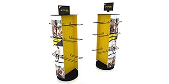 Matériel de point de vente Futuro - Présentoir de comptoir Large
