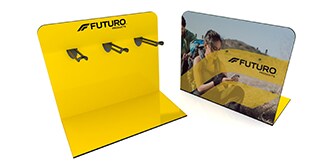 Matériel de point de vente Futuro - Présentoir de comptoir extra petite taille
